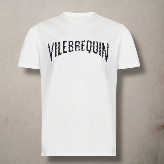 T-Shirt Embroidered  White