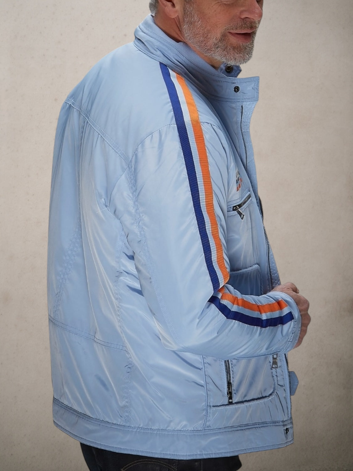 Gulf Roadmaster Jacket Light Blue