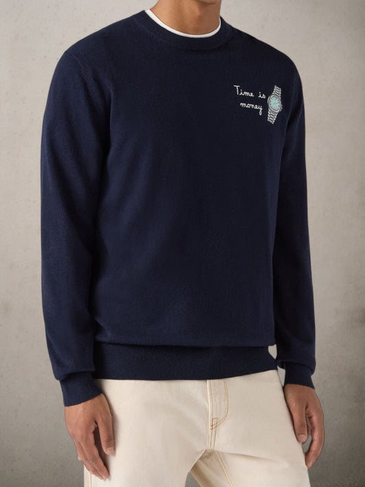 Crewneck Sweater Time is Money