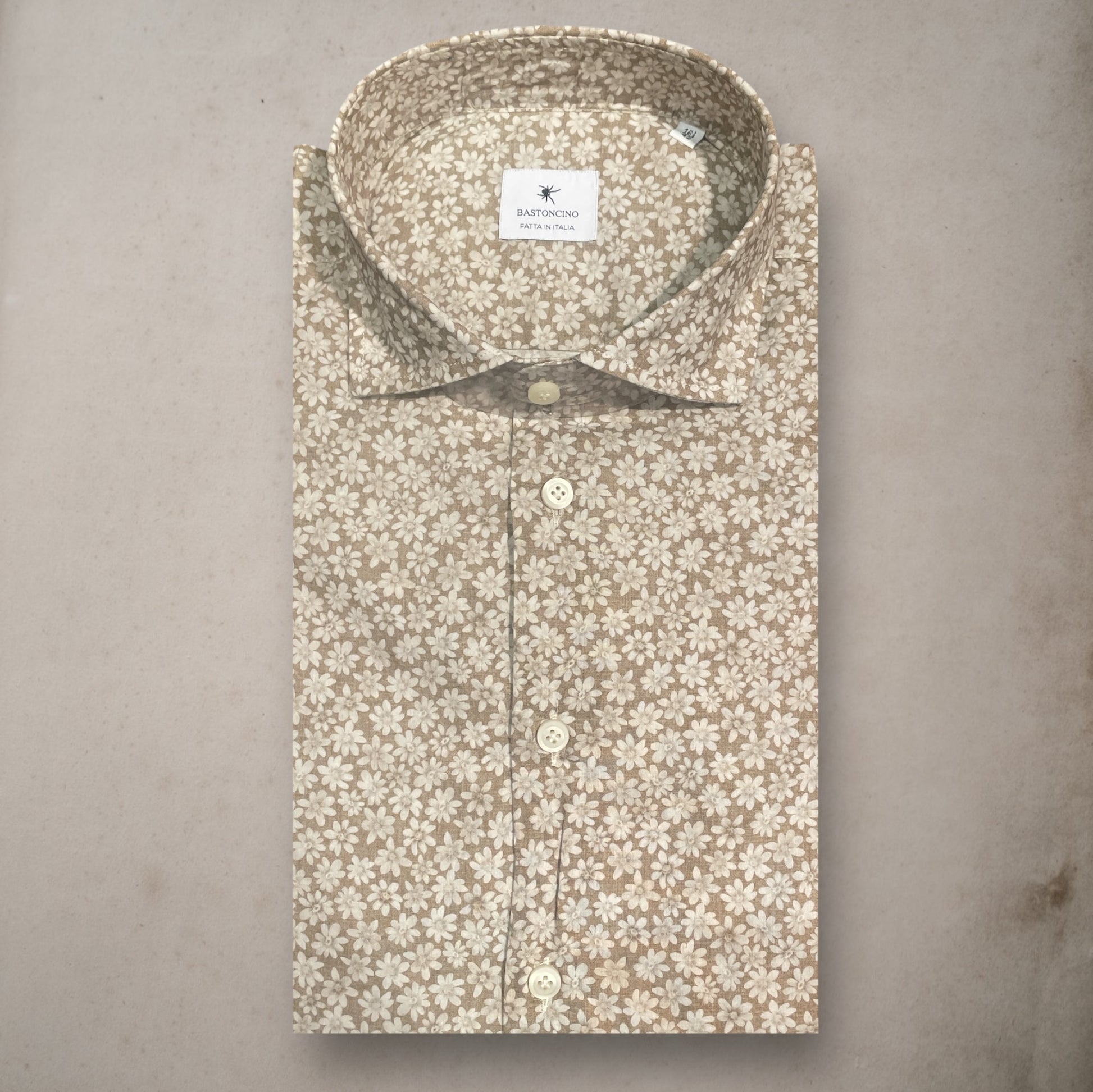 Linen Shirt Daisy Beige - Vaturi