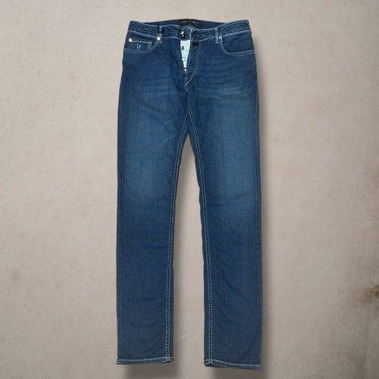Jeans Orvieto Pony Label blu navy medio chiaro selezionati a mano