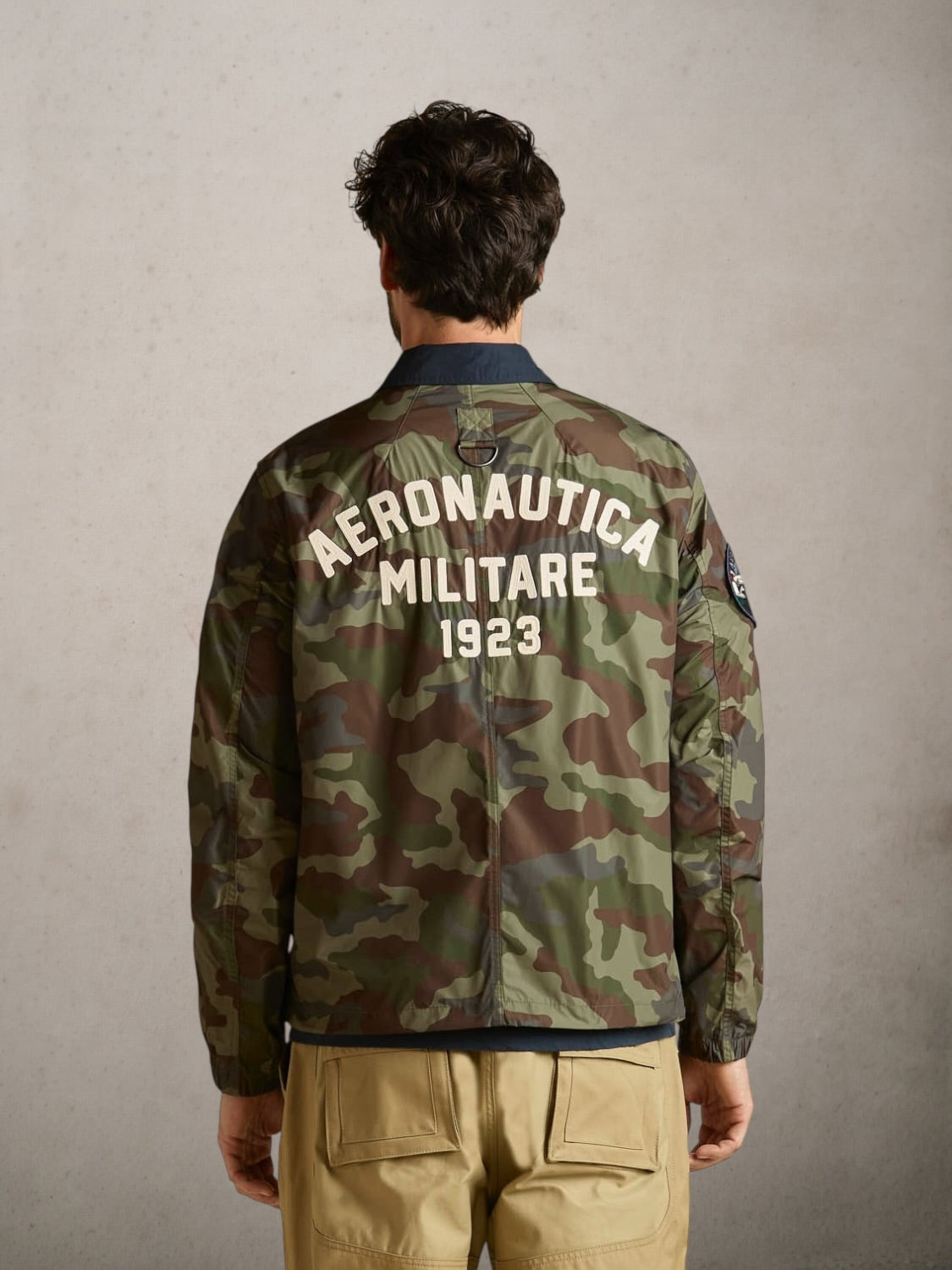 Packable camouflage coach jacket - Vaturi