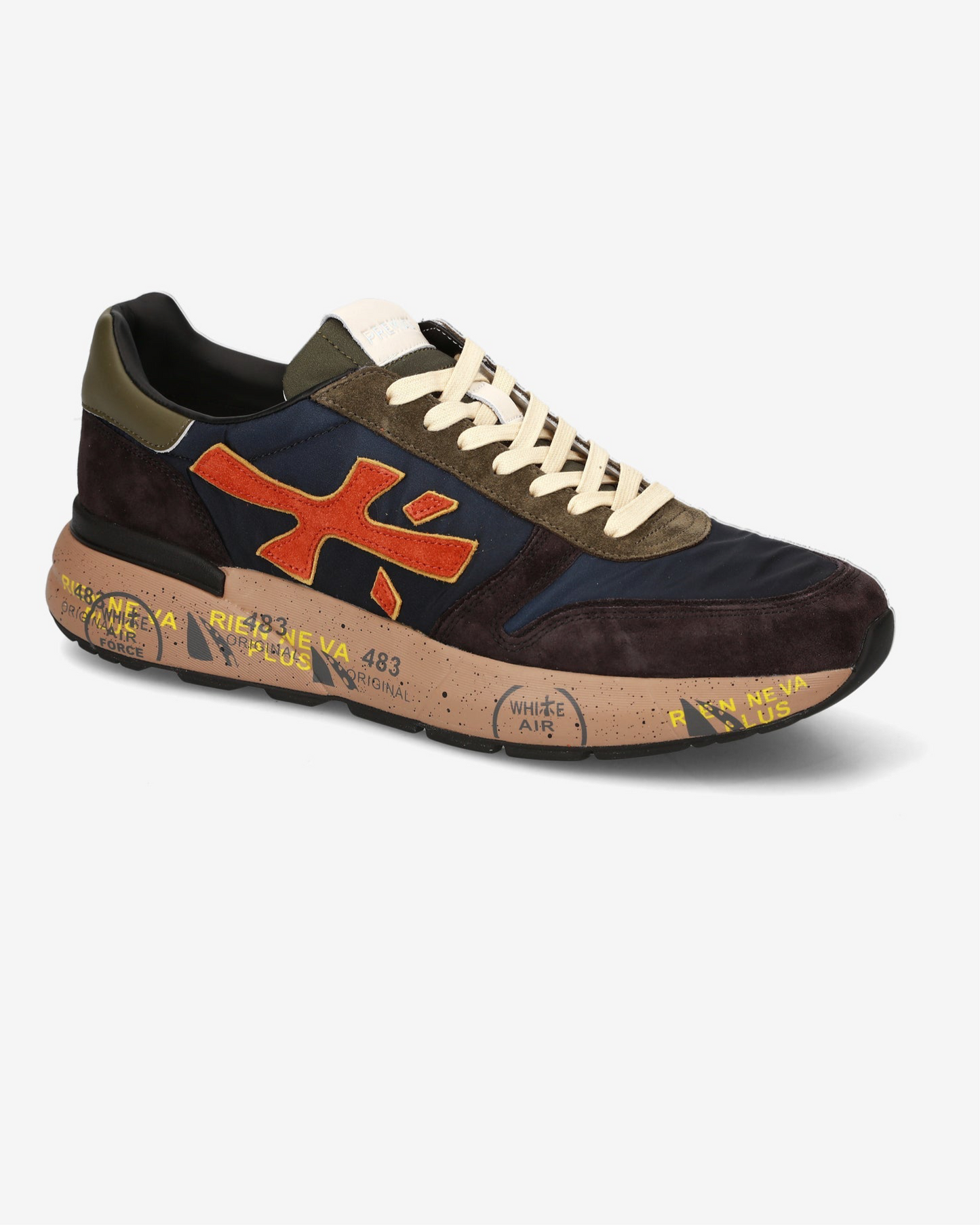 Sneakers Mick 7721 Dark Blue/Dark Brown