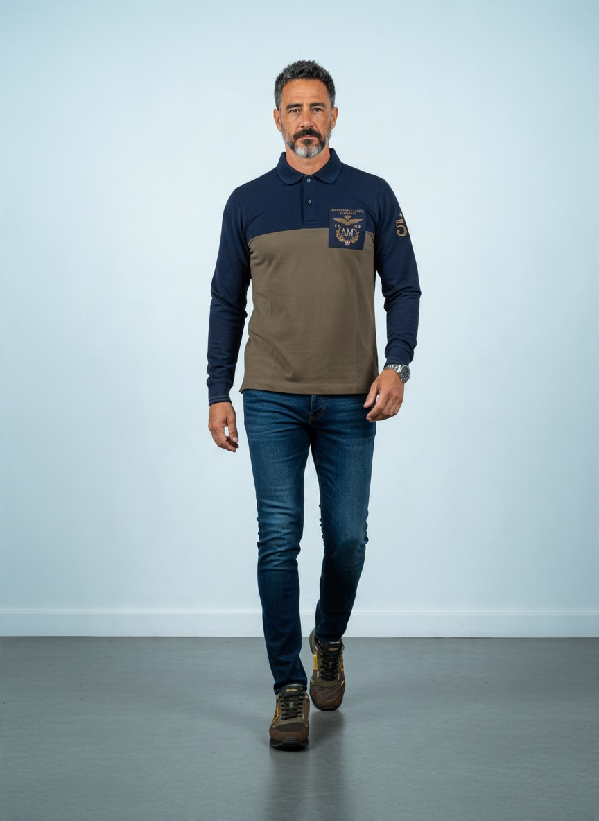 Polo 1923 AM Navy Green