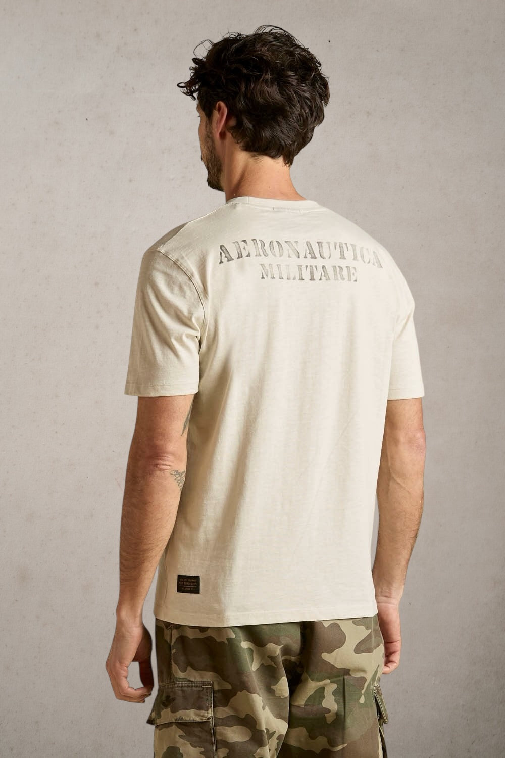 Cotton T-shirt IX Fighter Group Ice - Vaturi