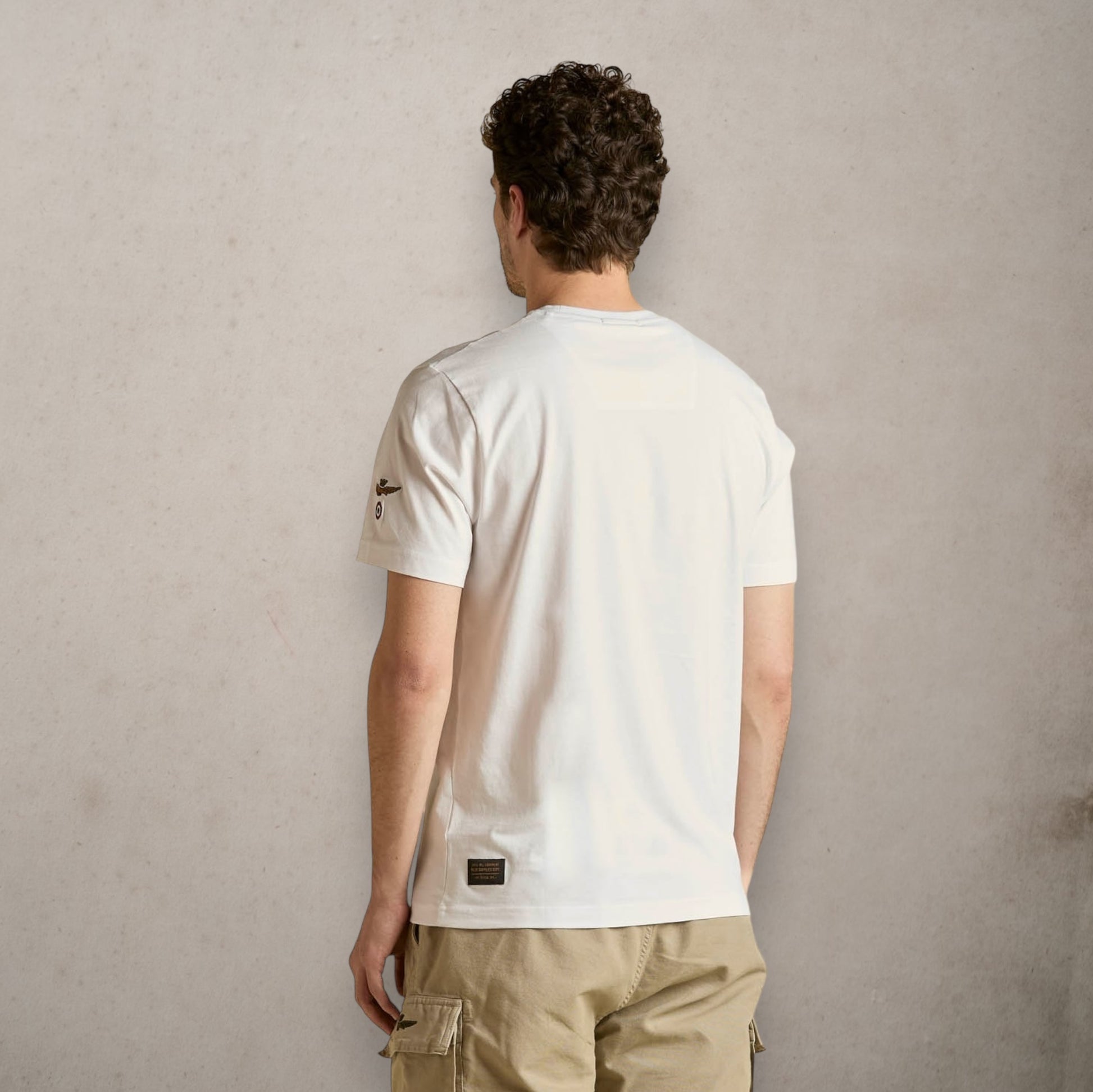 Cotton T-Shirt F35 Print - Vaturi