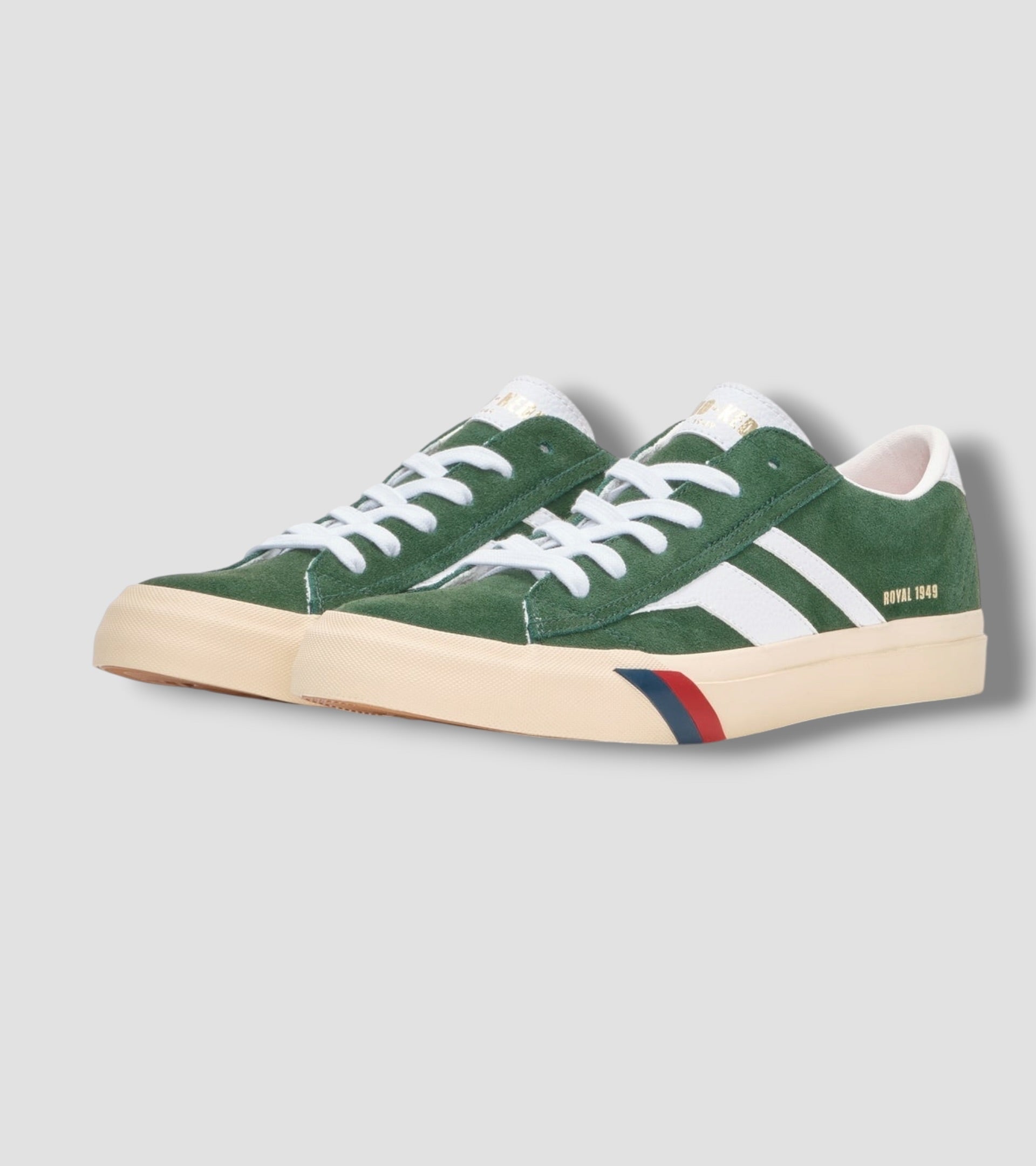 Sneakers Royal Classic 226 SLM  Green Suede - Vaturi