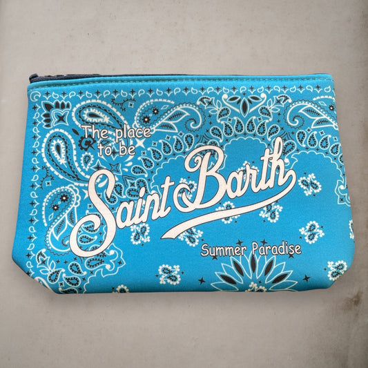 Pochette Bandana Turquoise