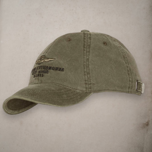 Cappello 1102 Verde Stone Washed