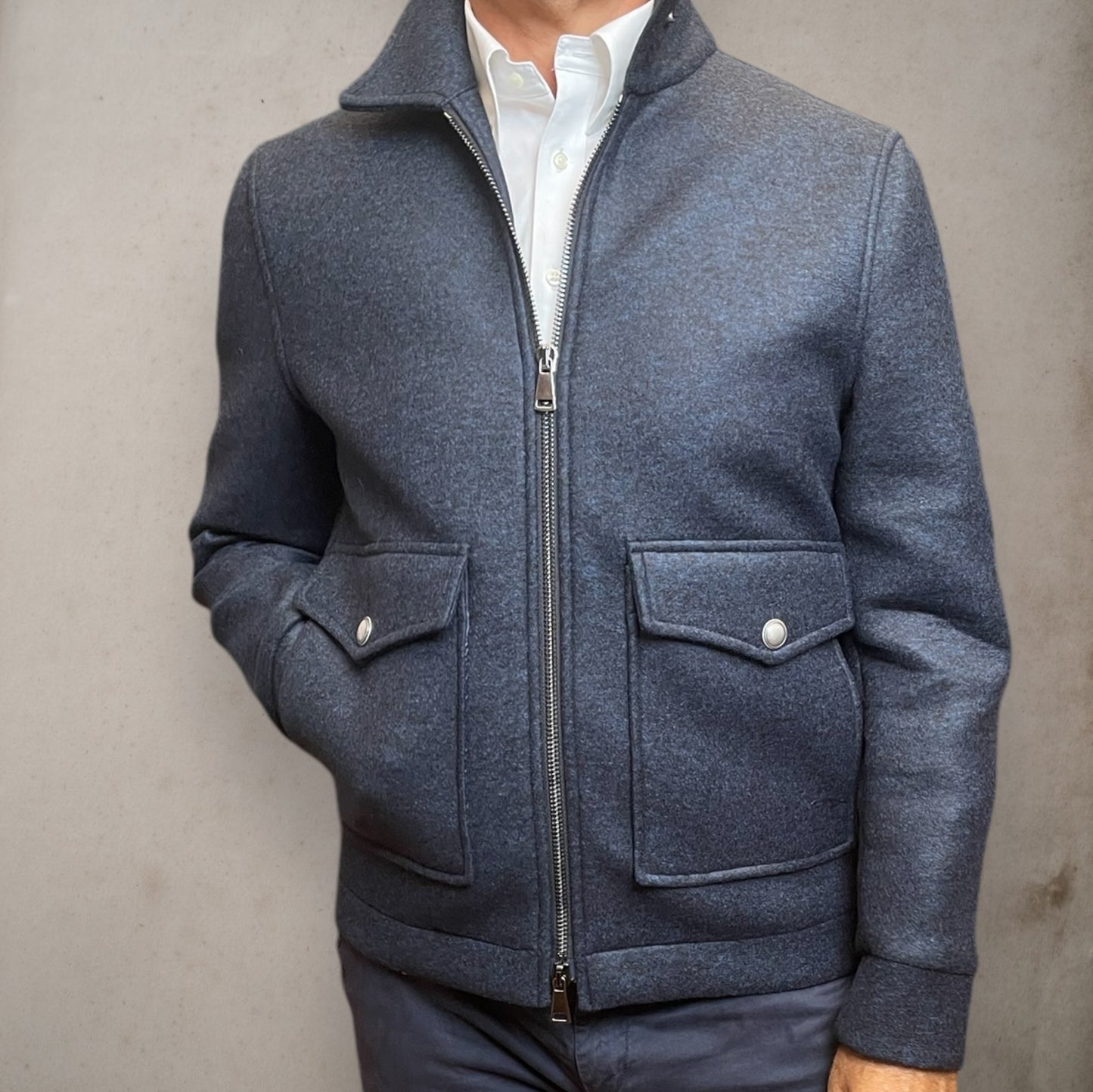 Navy Jacket 4 Pocket