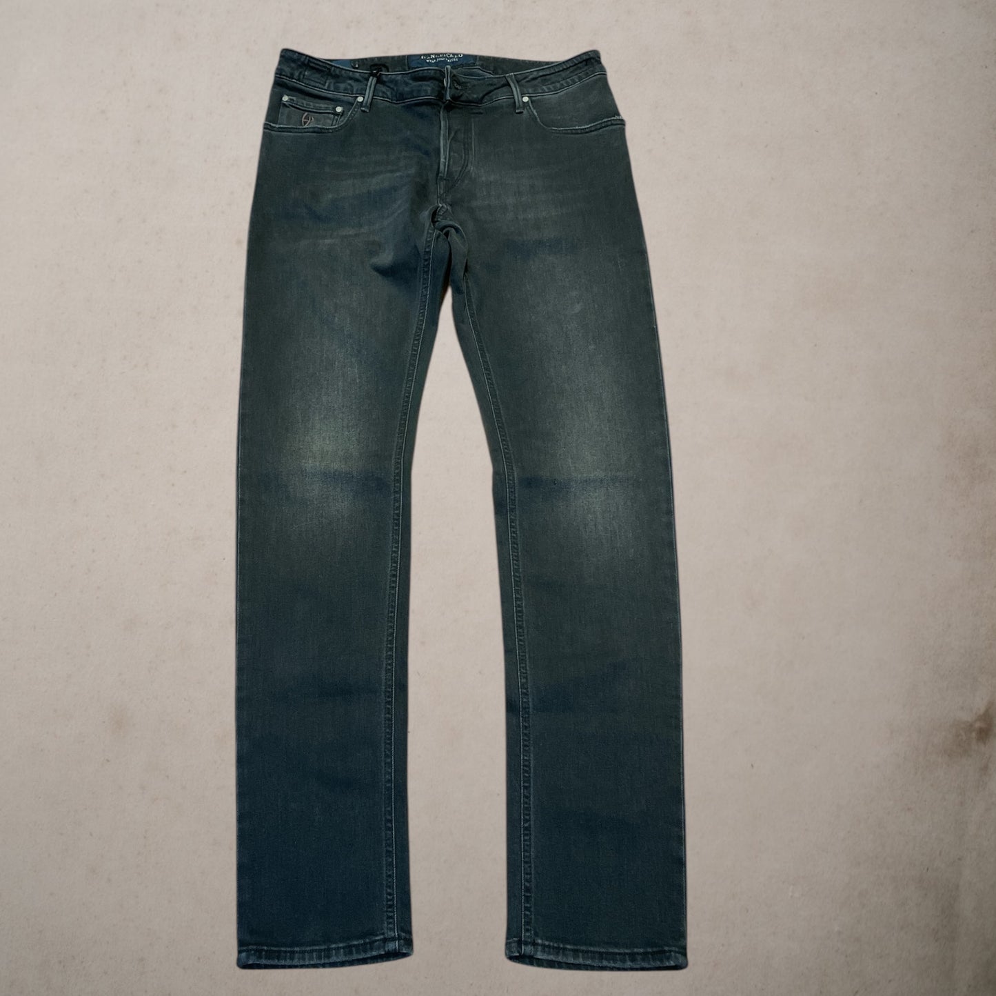 Handpicked Washed Black  Orvieto Jeans