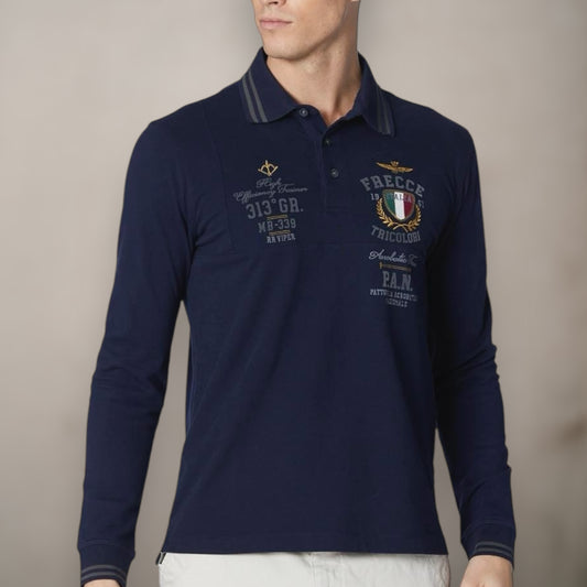 313 Polo Shirt Blu Navy