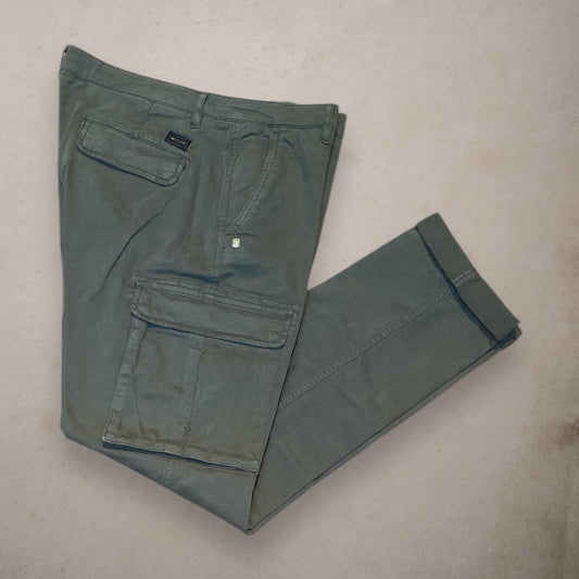 Pants Cargo Military Green