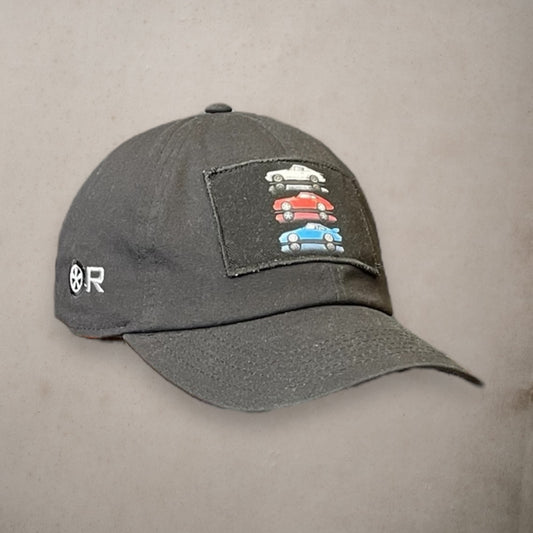 Hat Black Carrera 3 Color