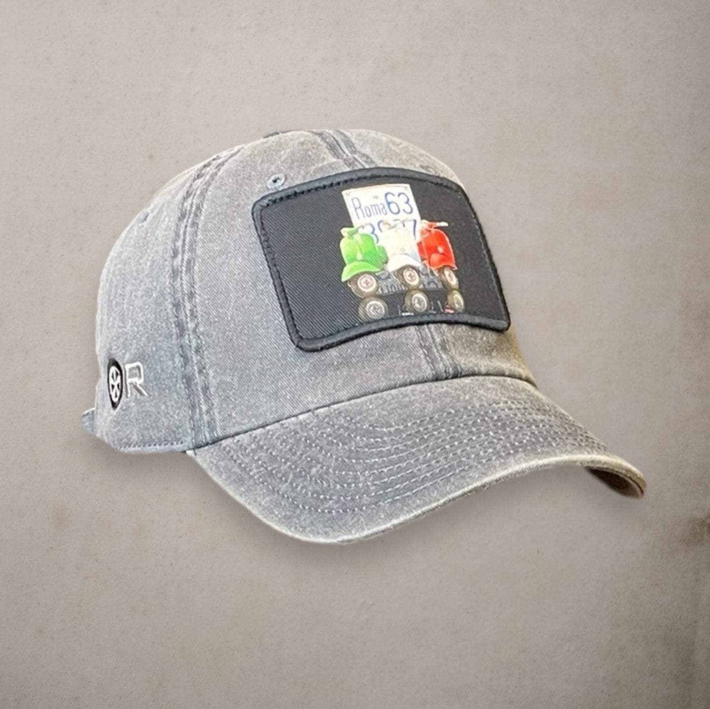 Cappello 1102 Verde Stone Washed