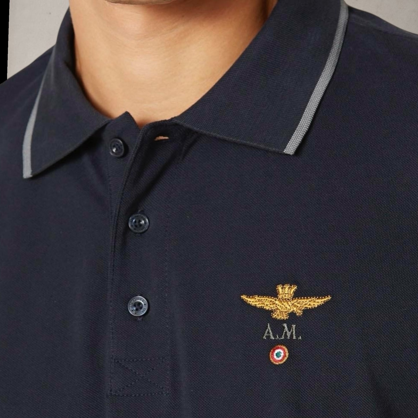 Polo Logo Small Navy