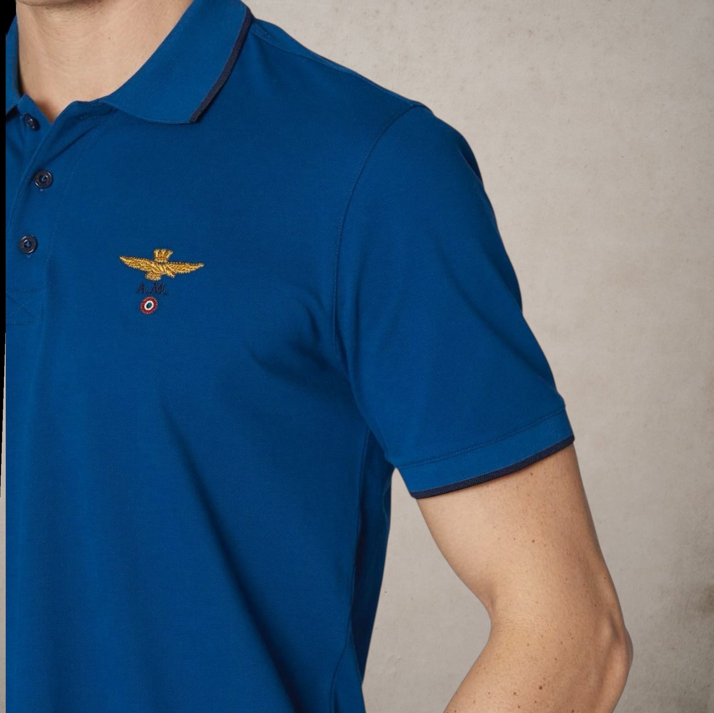 Polo Logo Surf Blue