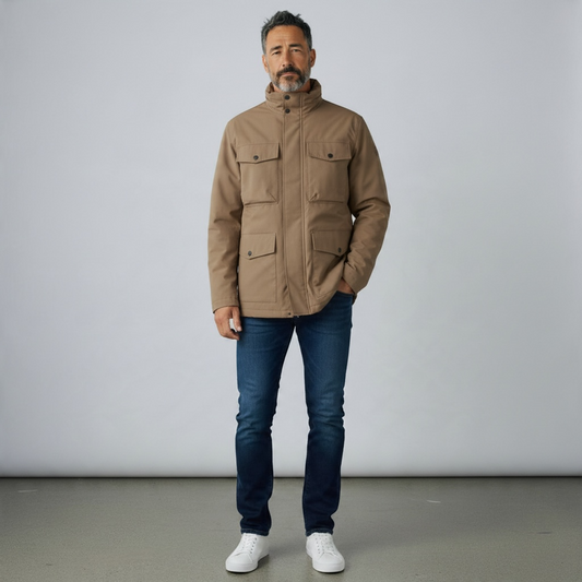 Anzai Field Jacket Tortora - Vaturi