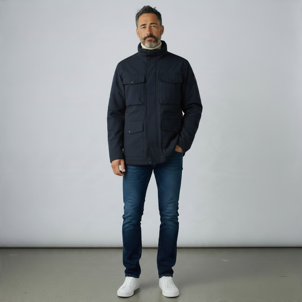 Anzai Field Jacket Navy
