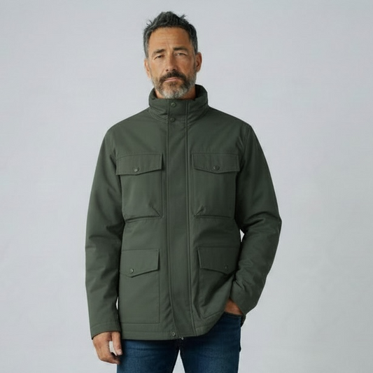 Anzai Field Jacket Green - Vaturi