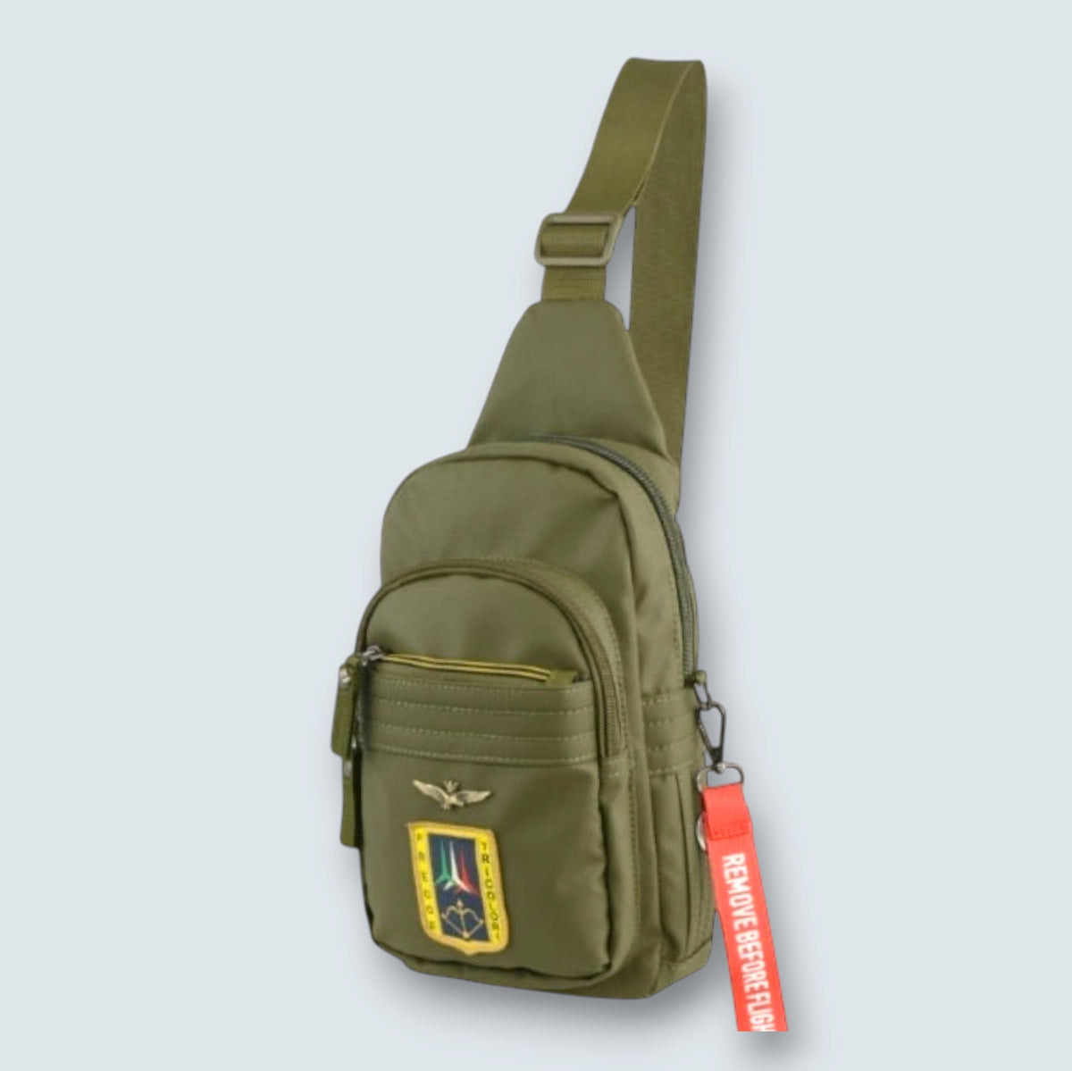 Zaino Monospalla Frecce  Verde - Vaturi