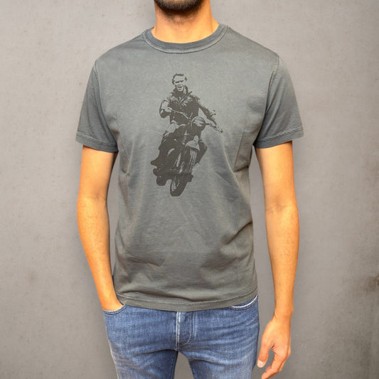 T-shirt Grey McQueen