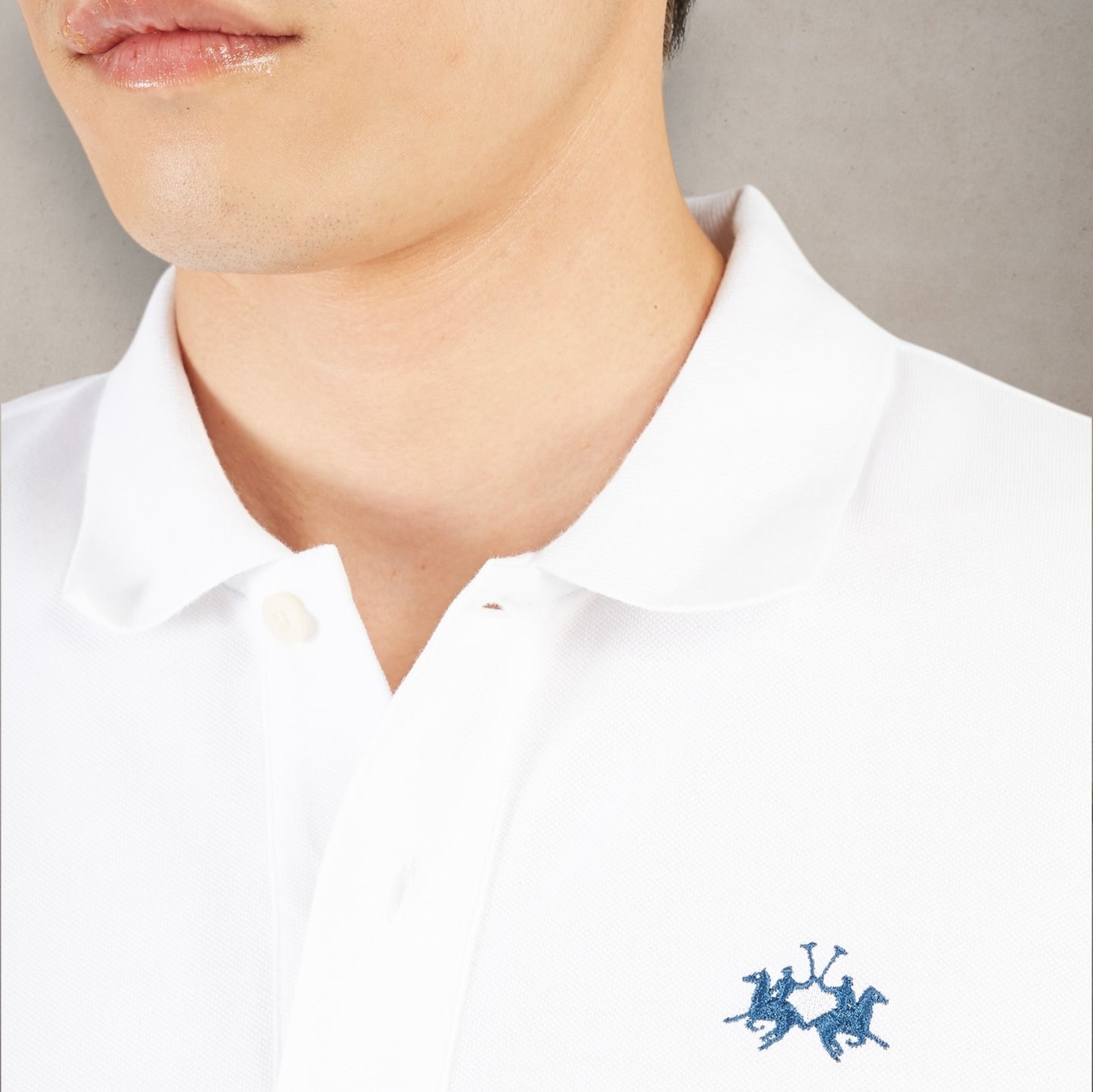 Piquet Polo White