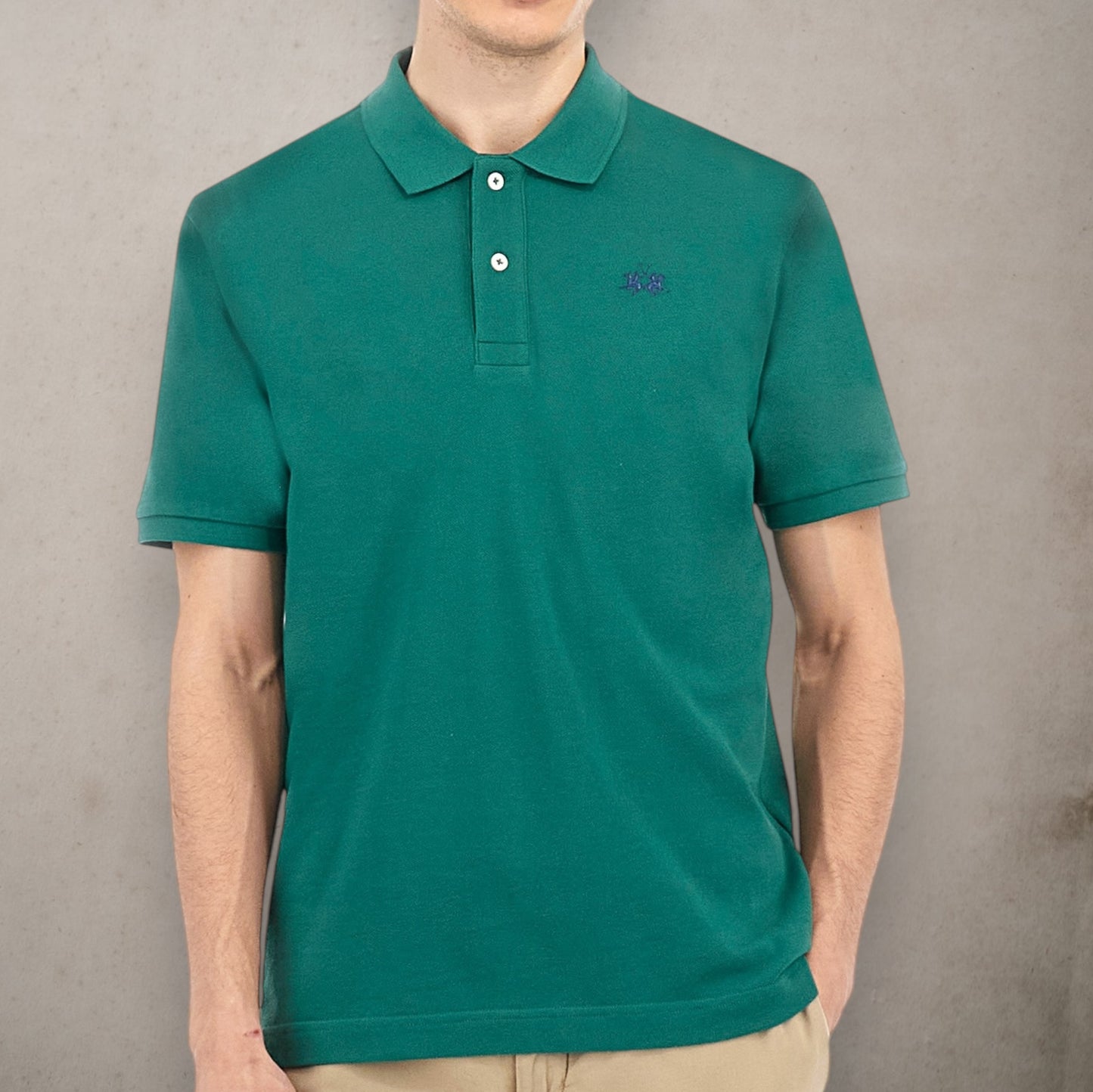 Piquet Polo Green