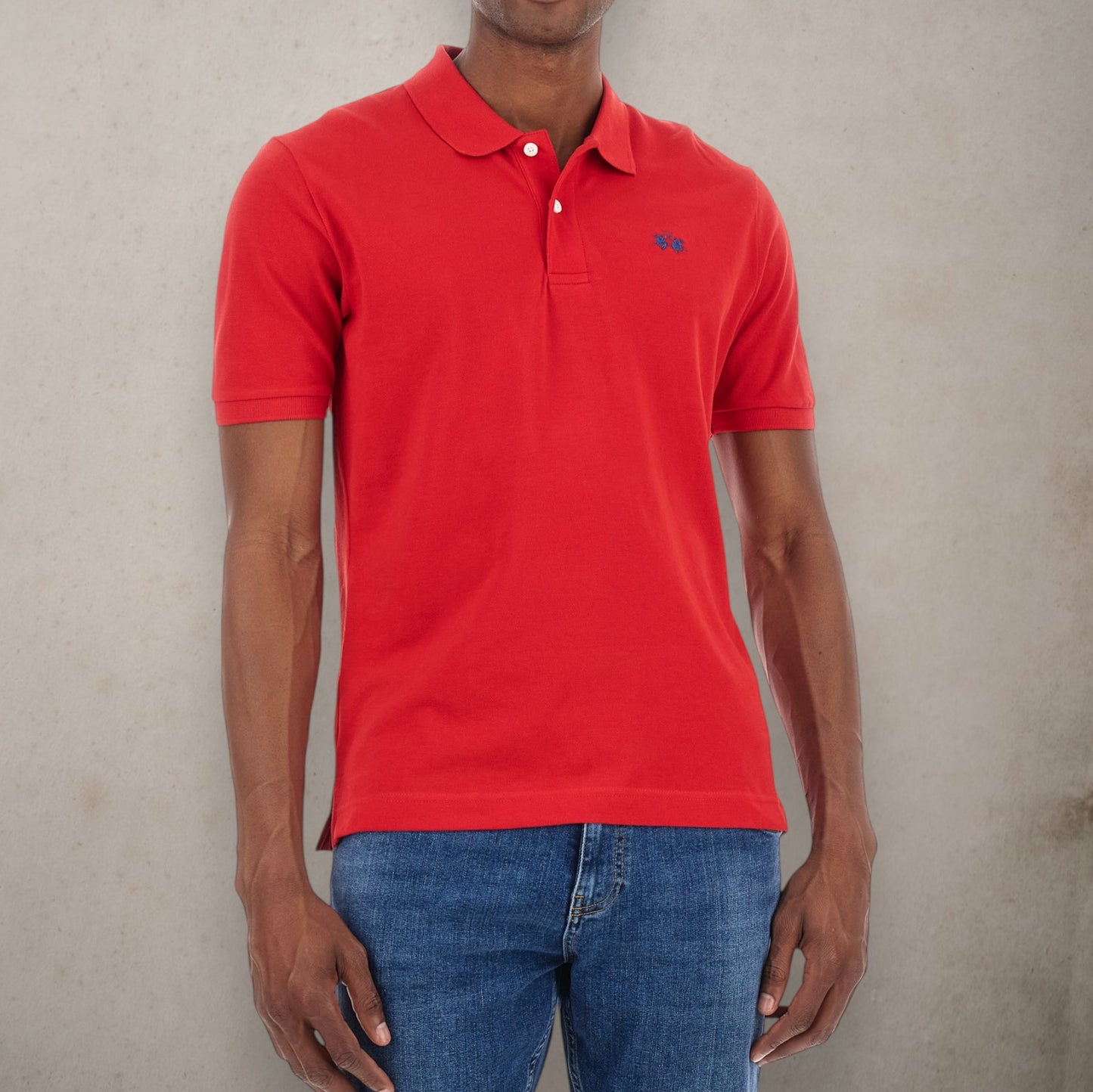 Piquet Polo Red