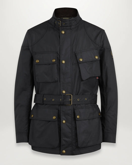 Trialmaster Jacket Waxed Cotton Black