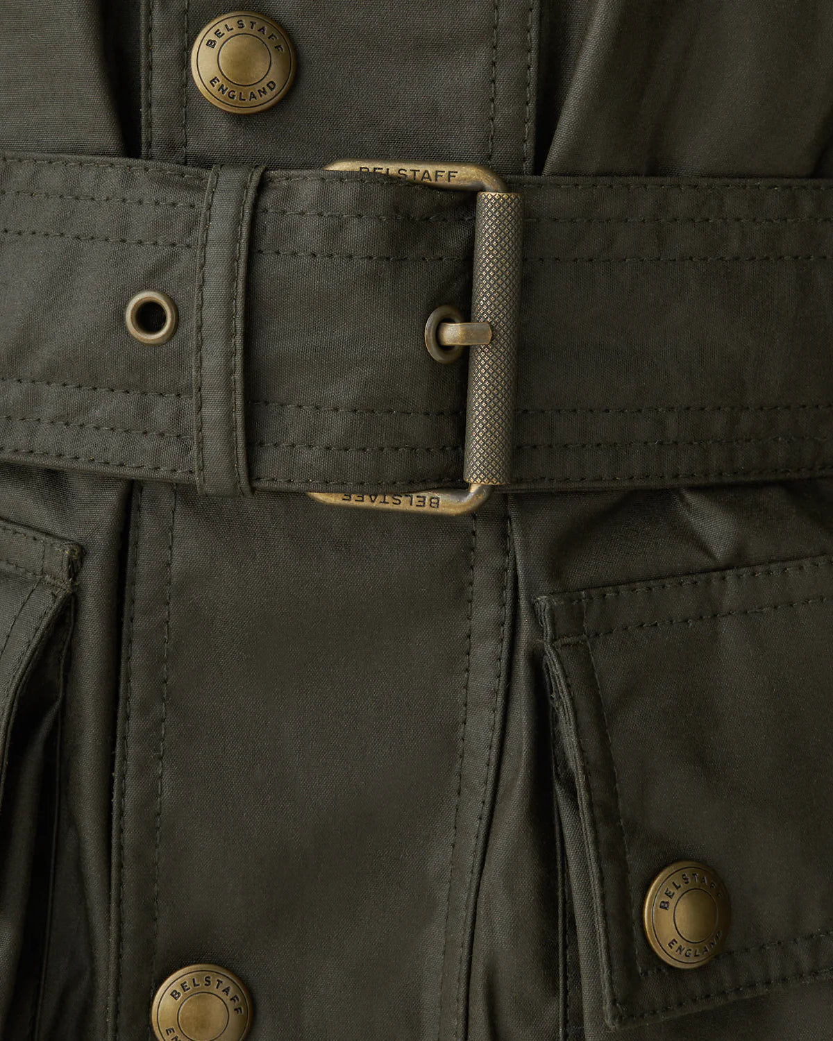 Trialmaster Jacket Waxed Cotton Olive Green