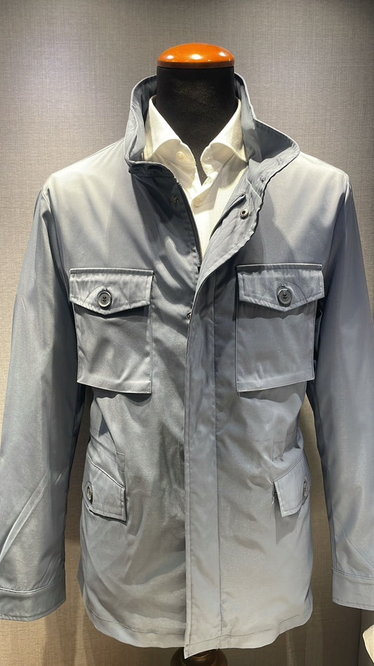 Field Jacket 6 Pocket Light Blue