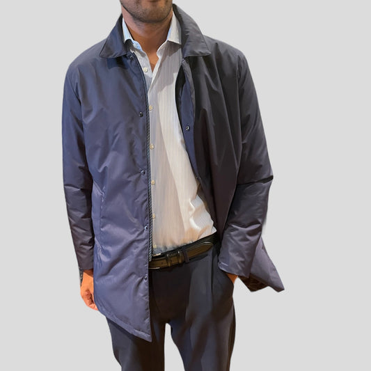 Morning Coat con Pettorina Blu