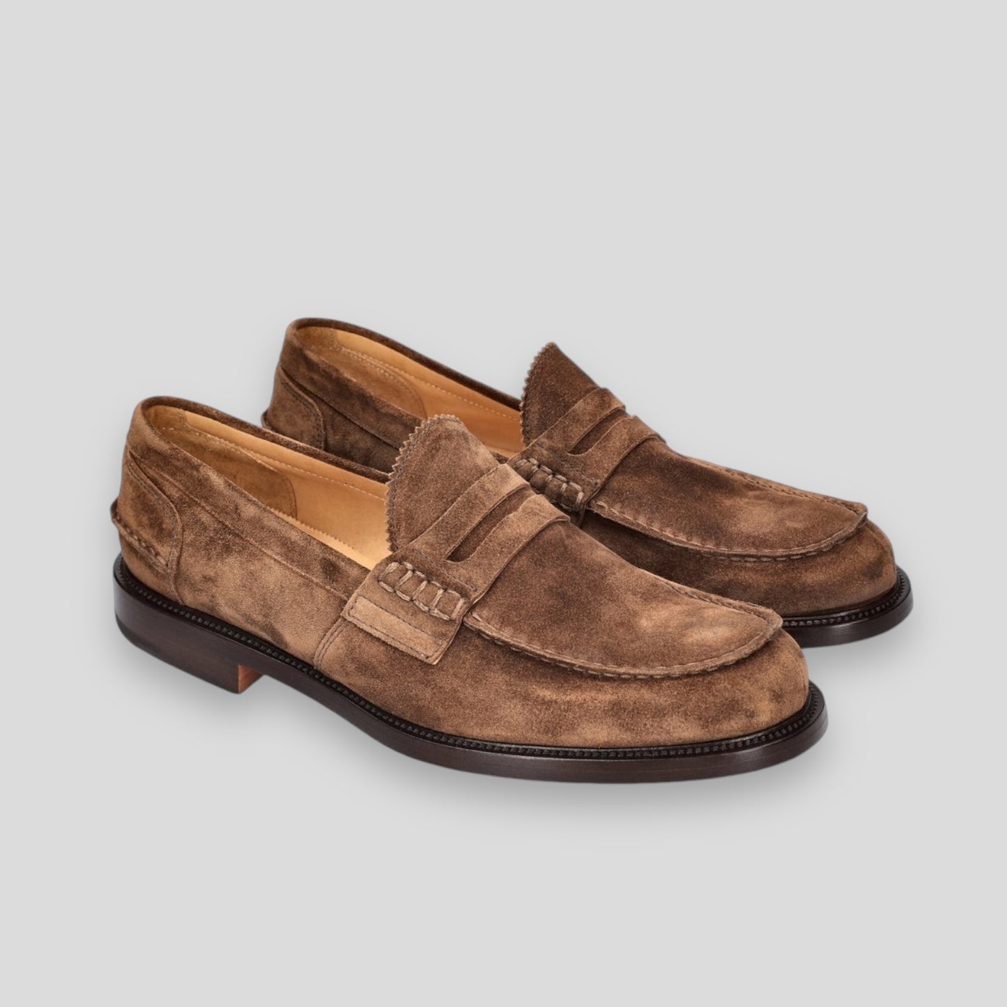 College Shoes Suede Brown