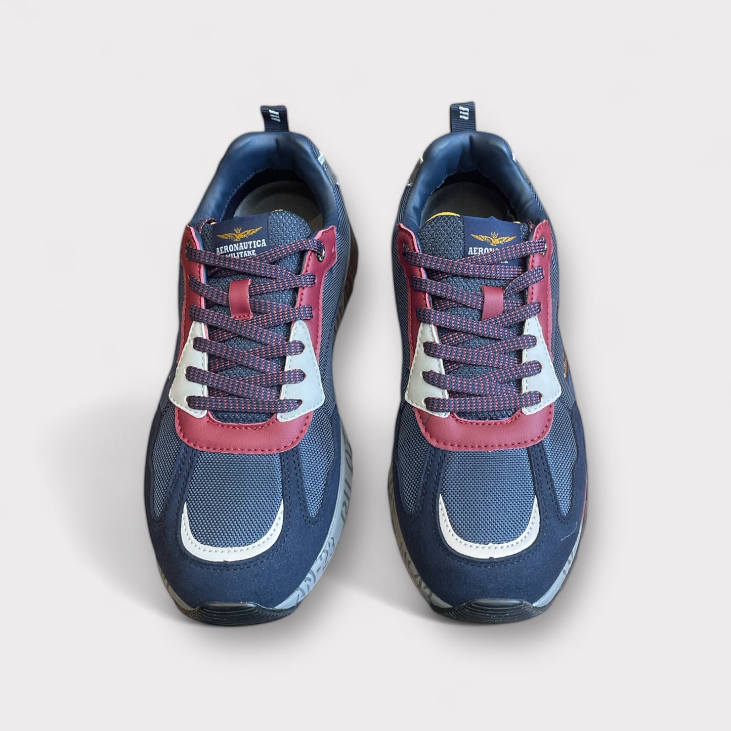 Sneakers Running  Navy and Bordeaux