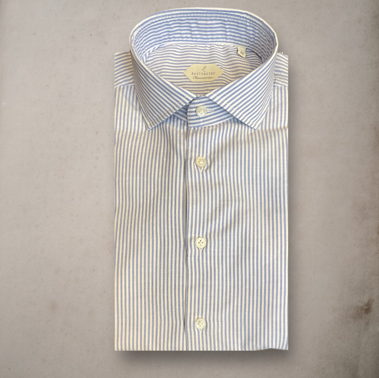 Camicia Oxford in cotone Sky