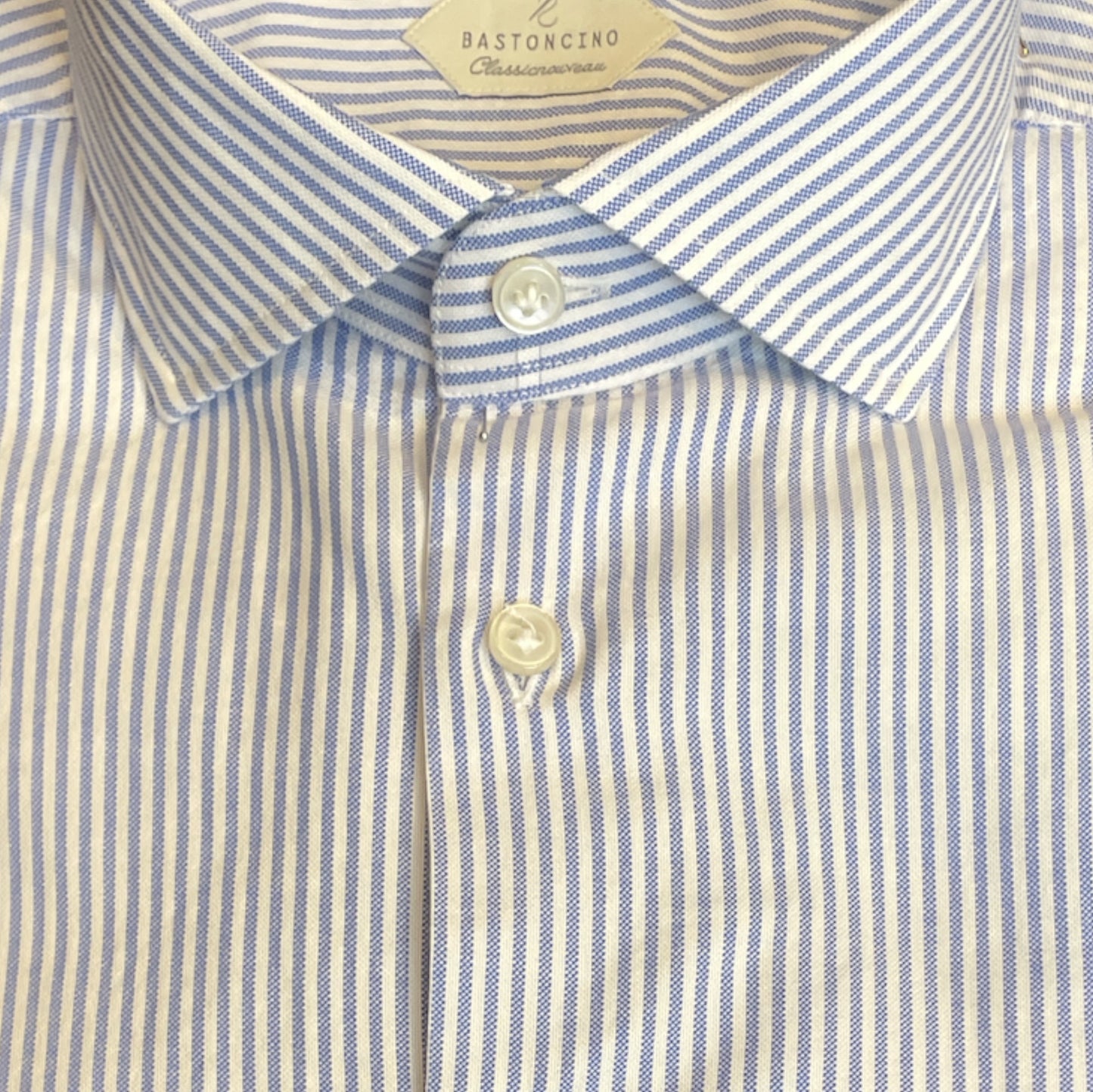 Camicia Oxford in cotone Sky