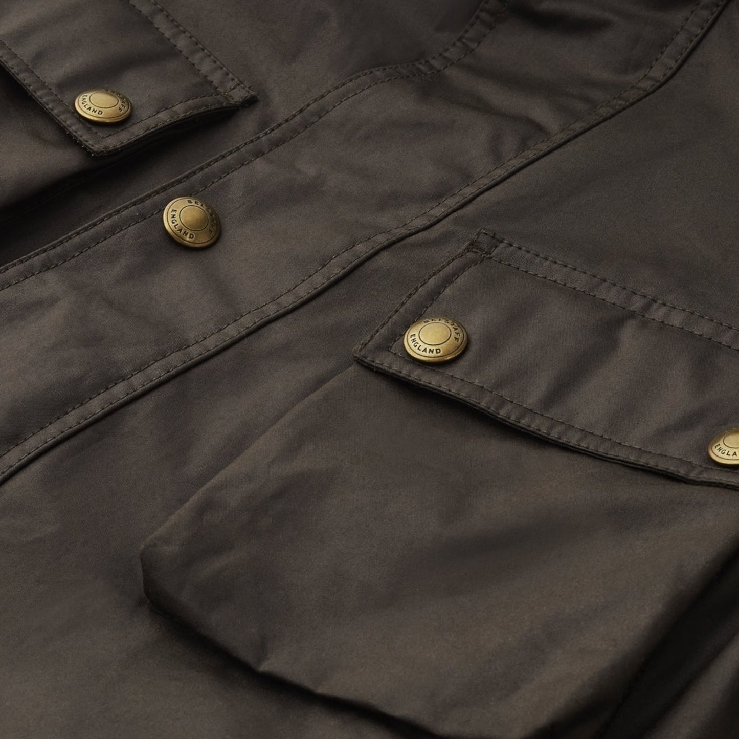 Trialmaster Jacket Waxed Cotton Olive Green