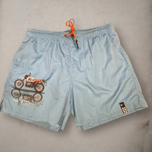 Swim short Sky Blue R80 Paris Dakar