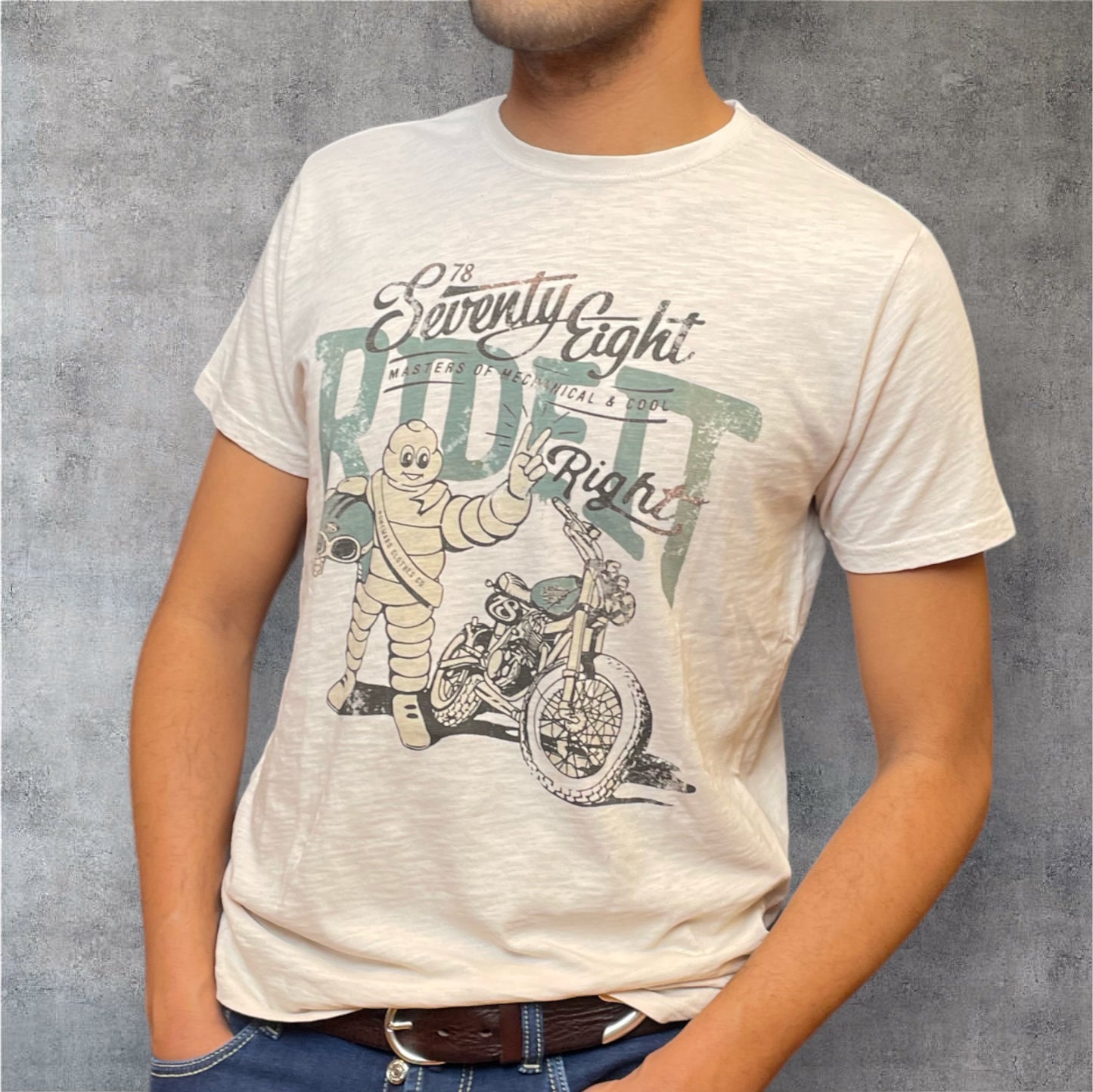 T-shirt  Ride It White