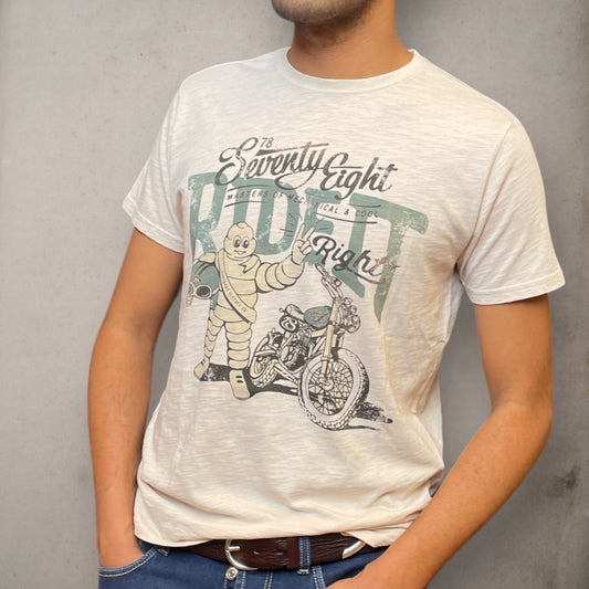 T-shirt  Ride It White