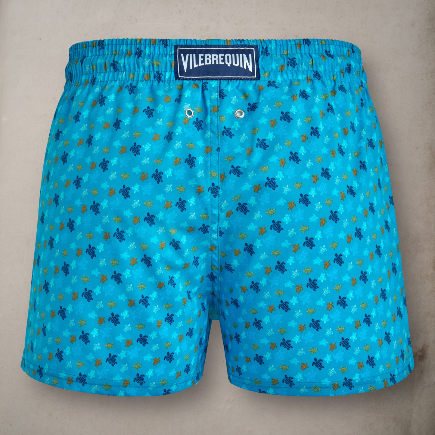 Swim Shorts Micro Rondes Des Tortues Hawaii Blue