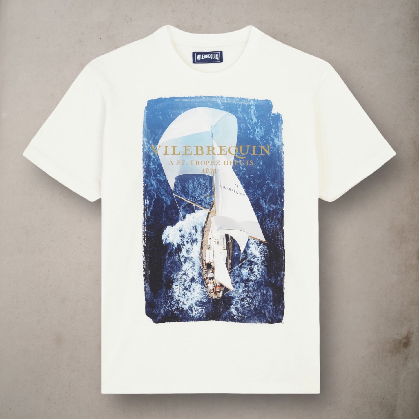 T-shirt  Boat From The  Sky Off White