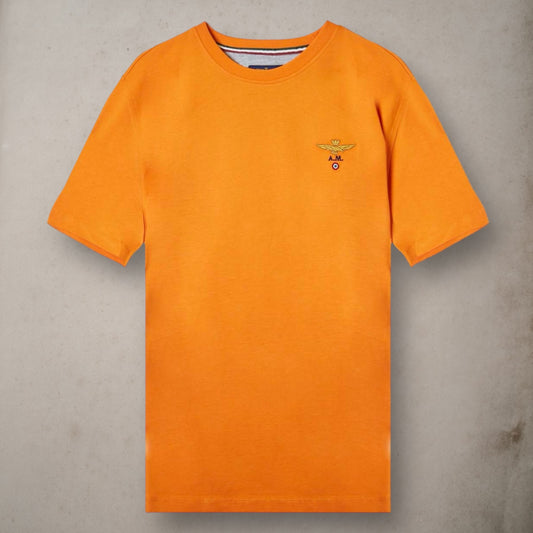 T-shirt Orange Logo Small