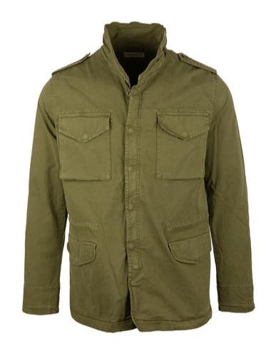 Cotton Field Jacket Green - Vaturi